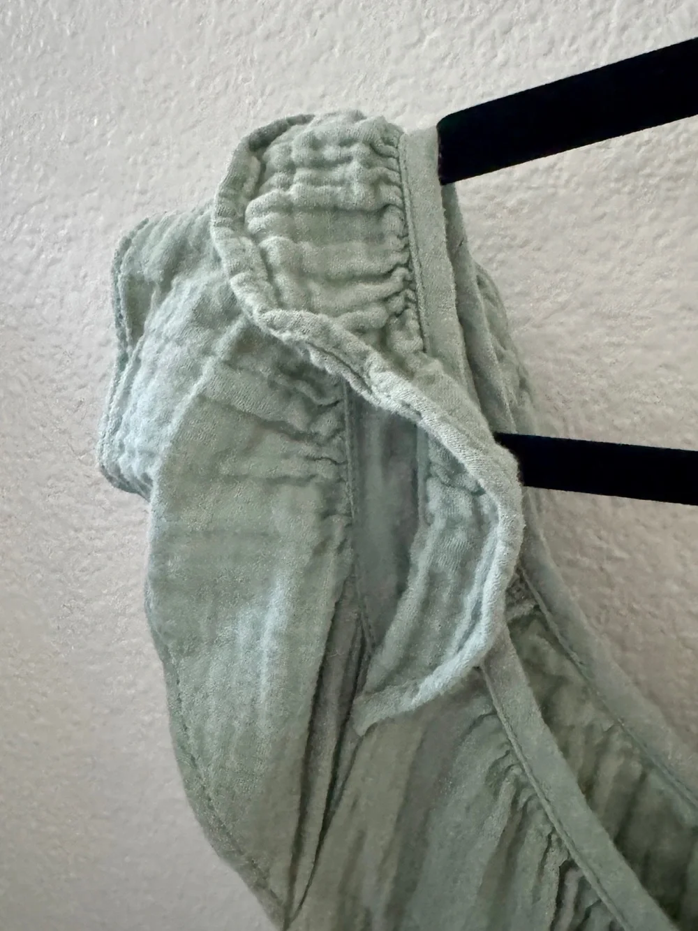 GAP Women's Sage Green Ruffle Sleeve dress